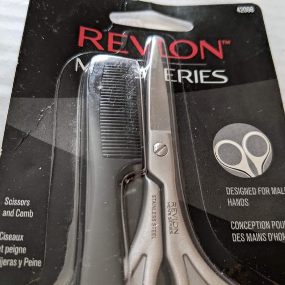 Revlon Mens' Series Scissor & Comb Set - Picture 2 of 5